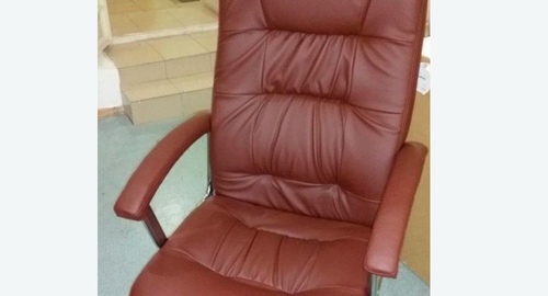 Обтяжка офисного кресла. Морозовск